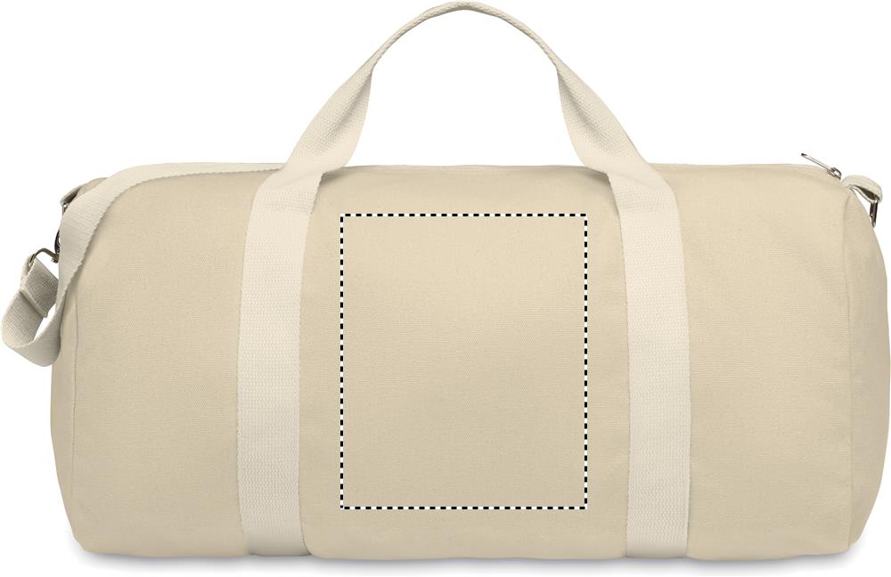 Recycled duffle bag 320 gr/m² front 13