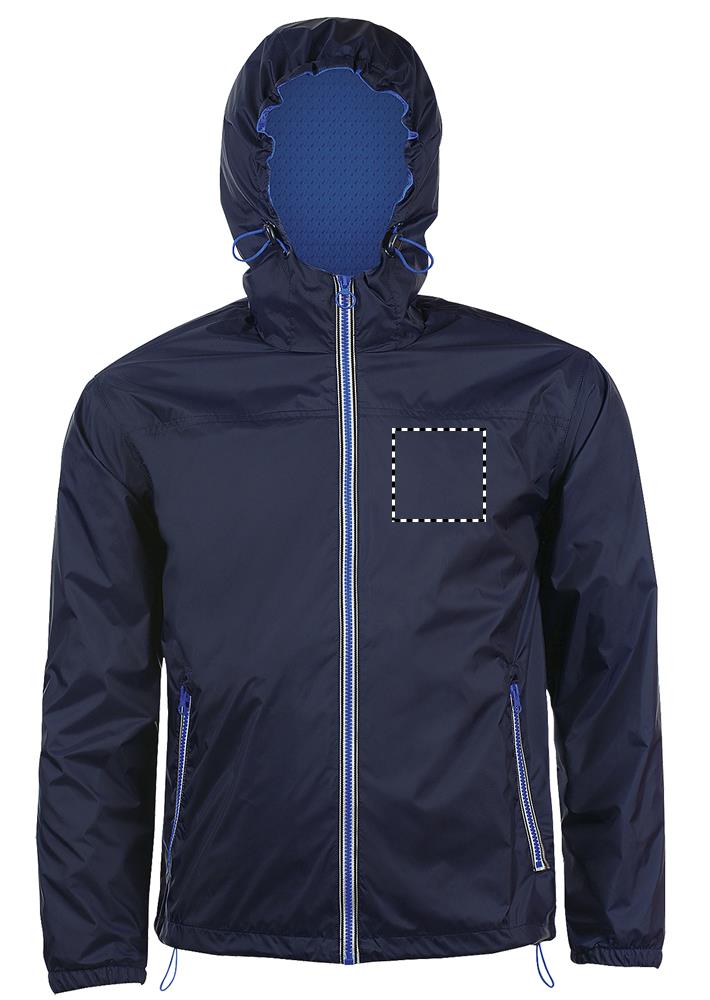 SKATE LINED WINDBREAKER chest left gv