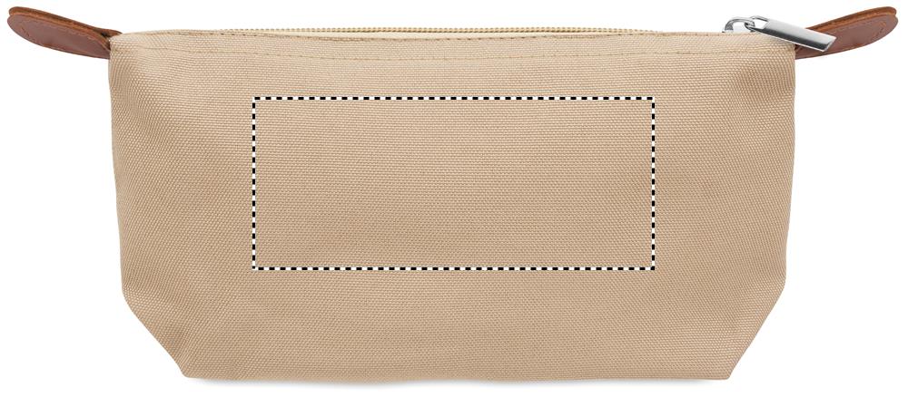 Cosmetic bag in 600D RPET side 1 39