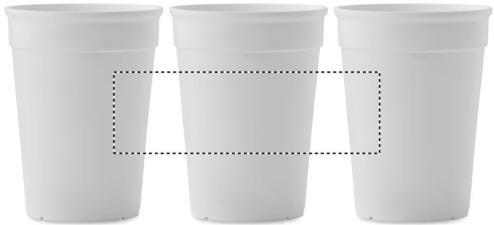 Bicchiere in PP riciclato roundscreen 06
