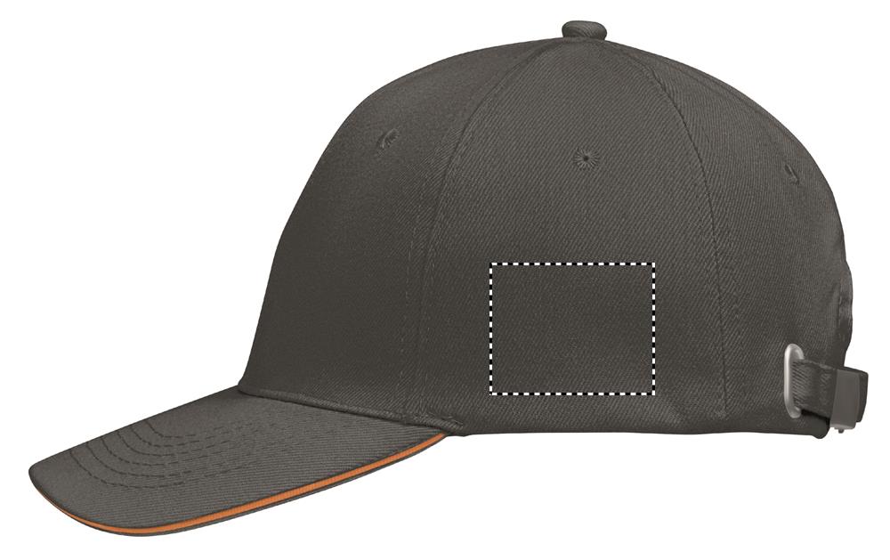 BUFFALO SIX PANEL CAP left side do
