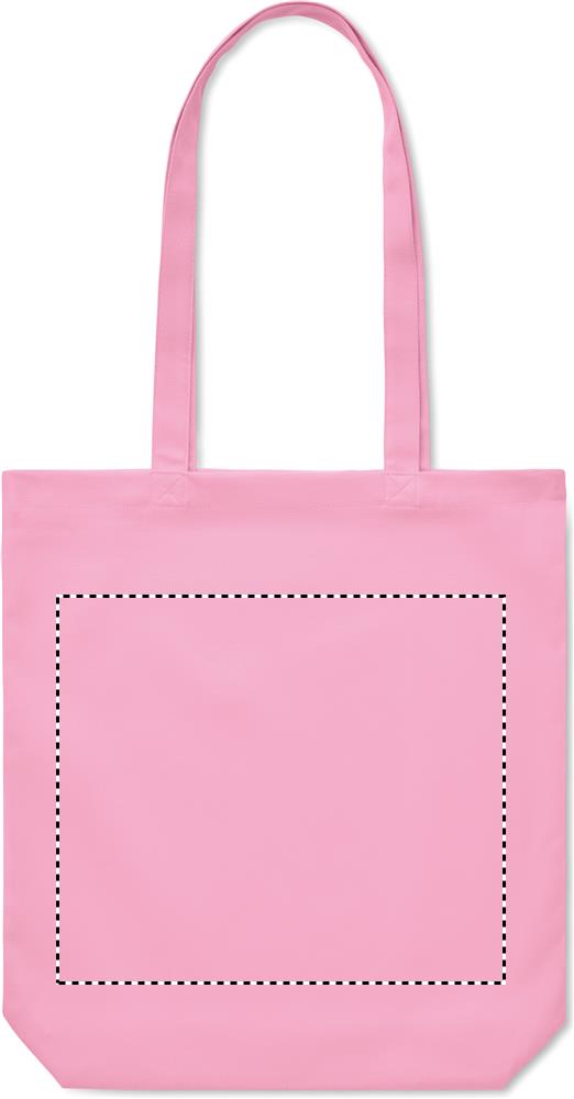 270 gr/m² Canvas shopping bag back 11