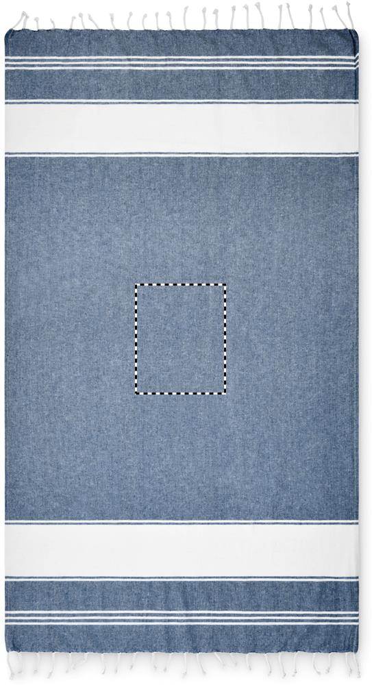 Borsa da spiaggia con telo towel center 04