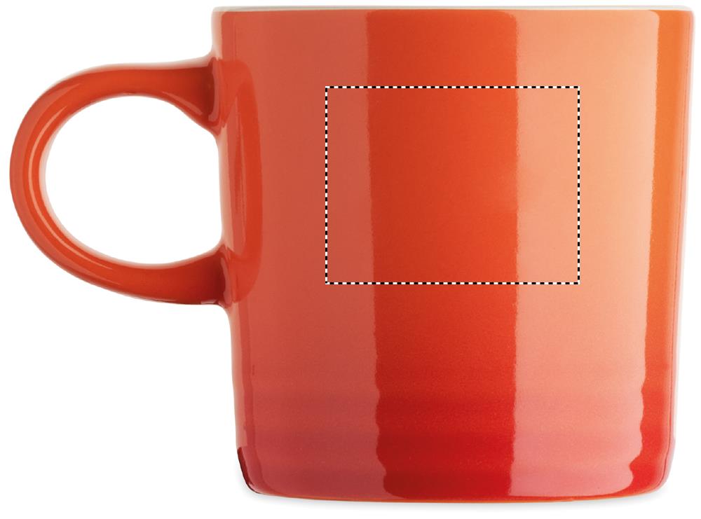 Ceramic mug 290ml left handed 10