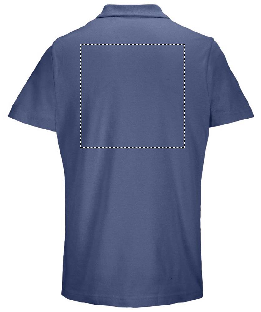 PULSE UNISEX POLO back dm