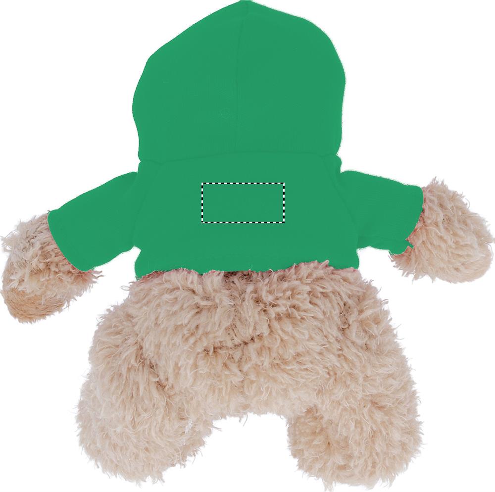 Teddy bear plus with hoodie tshirt back 09