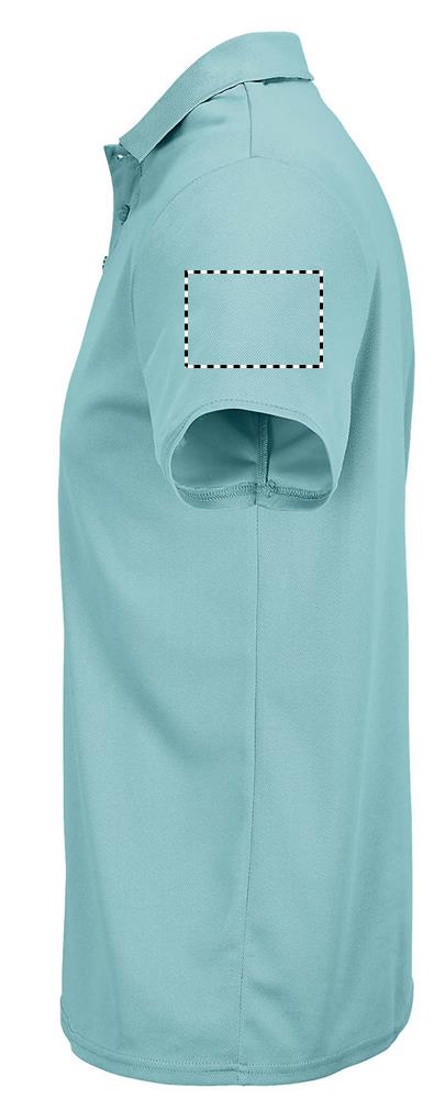 PITCHER UNISEX POLO arm left bp