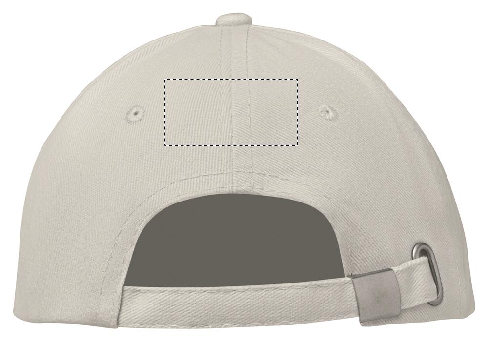 BUFFALO SIX PANEL CAP back fv