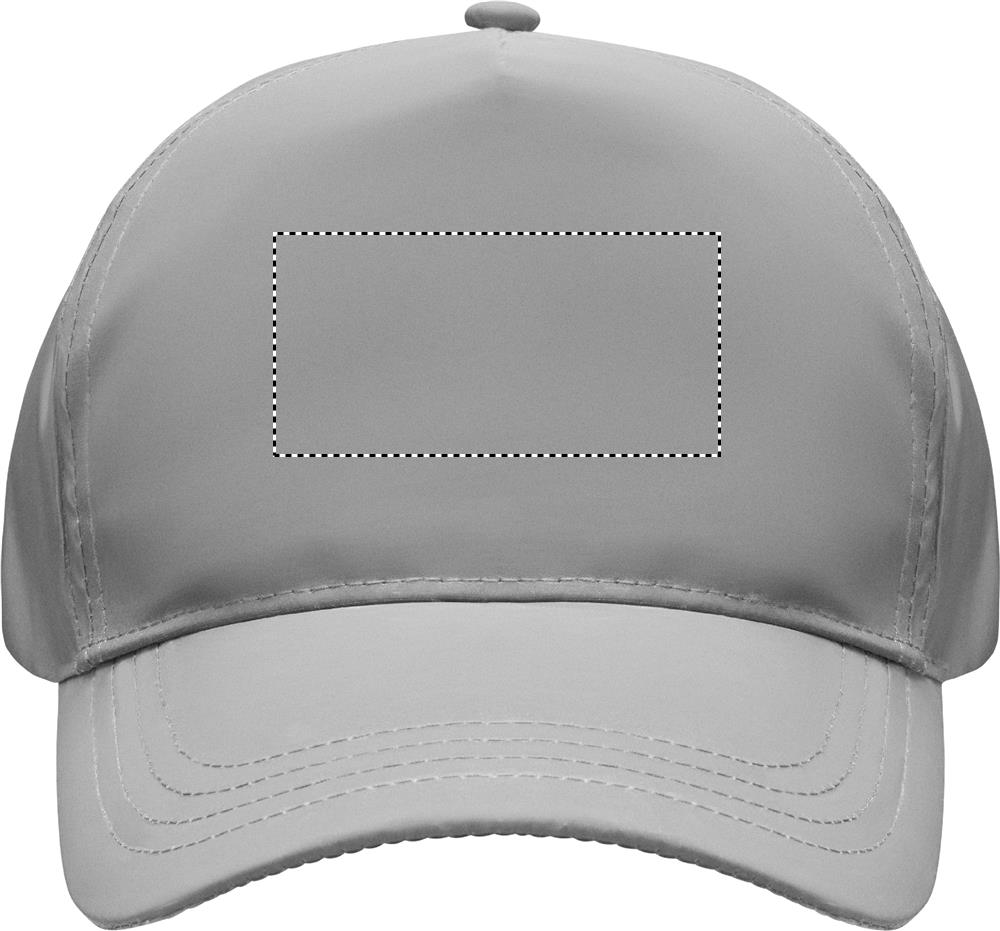 5 panel reflective baseball cap front 16