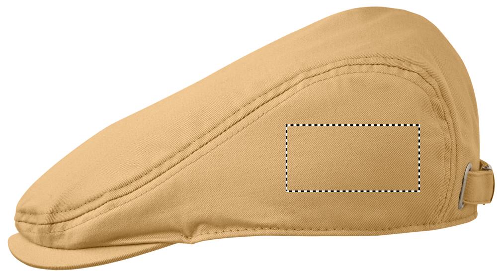 Newsboy flat cap 235 gr/m² left side 39