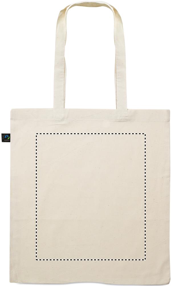 Shopping bag Fairtrade back td1 13