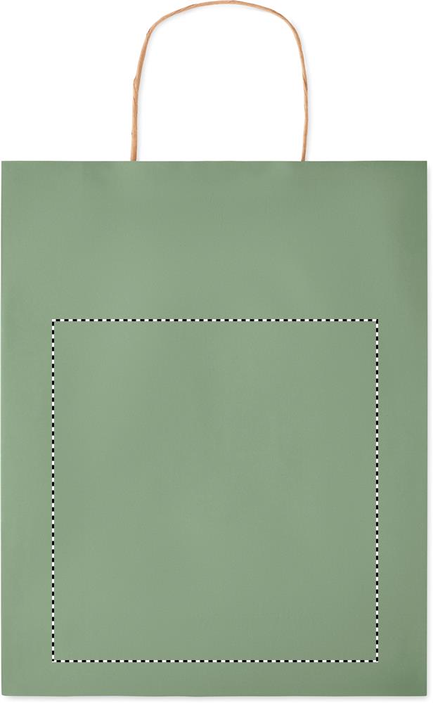 Medium Gift paper bag  90 gr/m² front 09