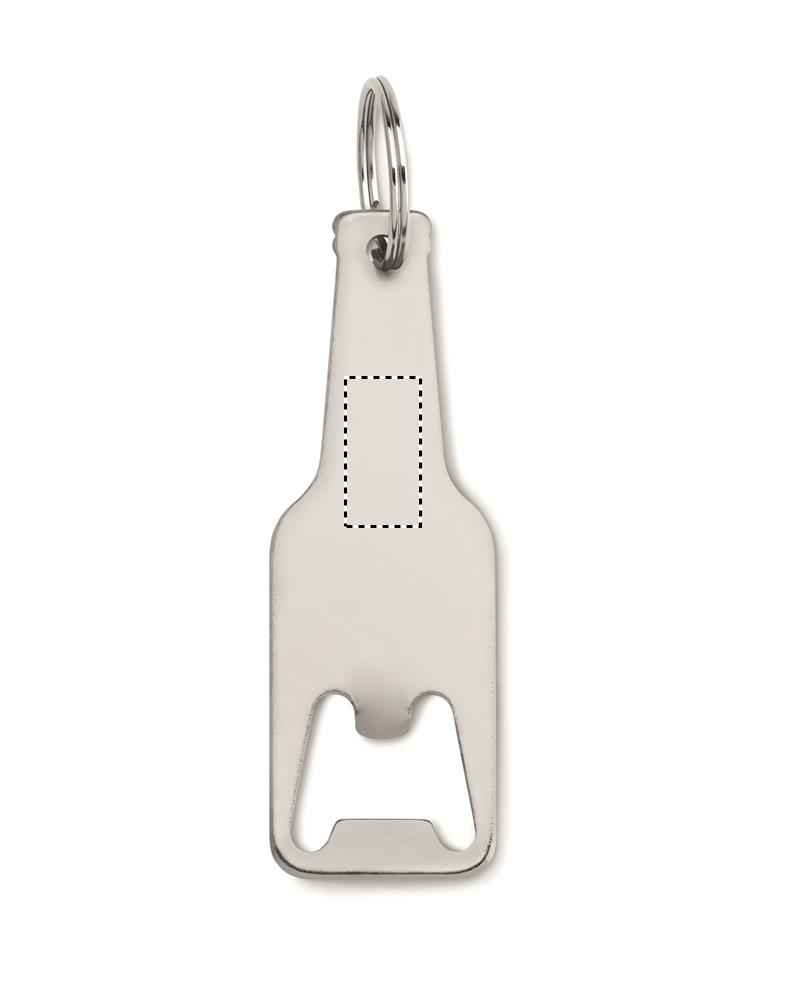 Aluminium bottle opener back upper 14