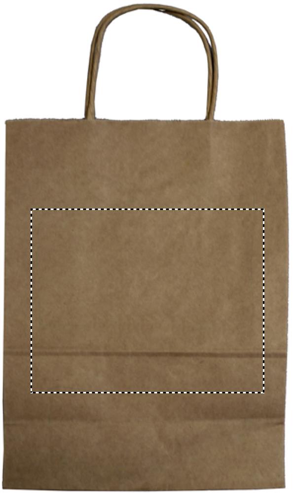 Gift paper bag medium 150 gr/m² back 13