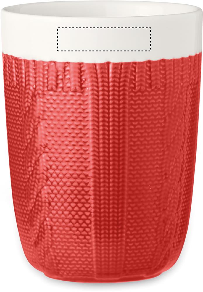 Ceramic mug 310 ml opposite of handle 05