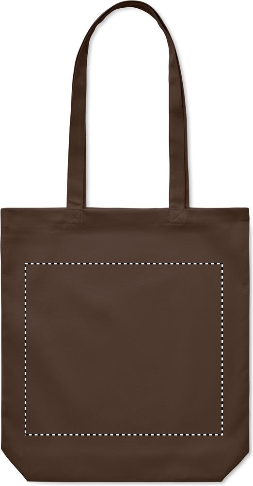 270 gr/m² Canvas shopping bag back 41