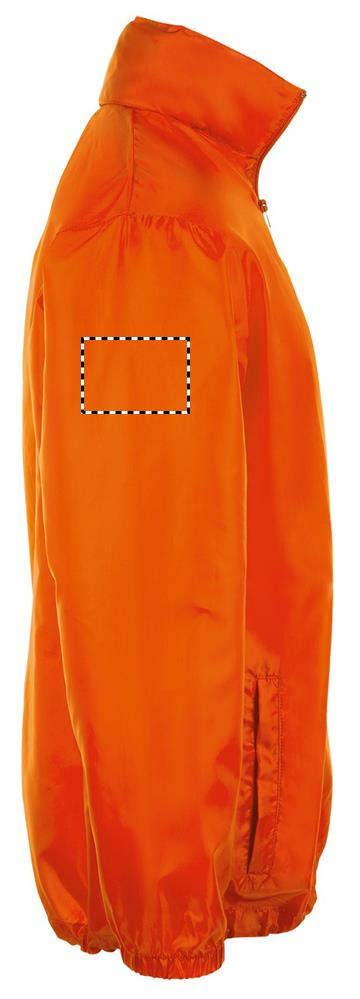 SHIFT UNISEX WINDBREAKER arm right or