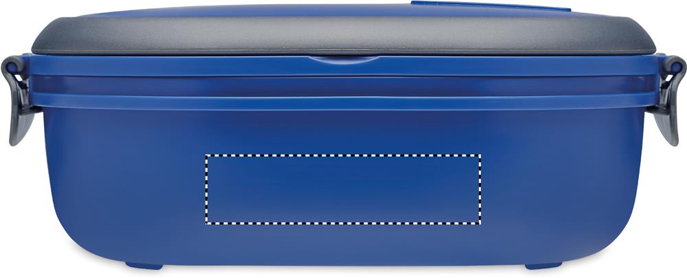 PP lunch box with air tight lid right side 37