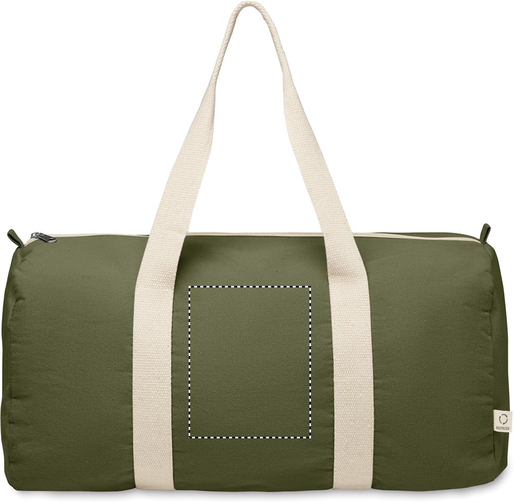 Recycled cotton sports bag back 49