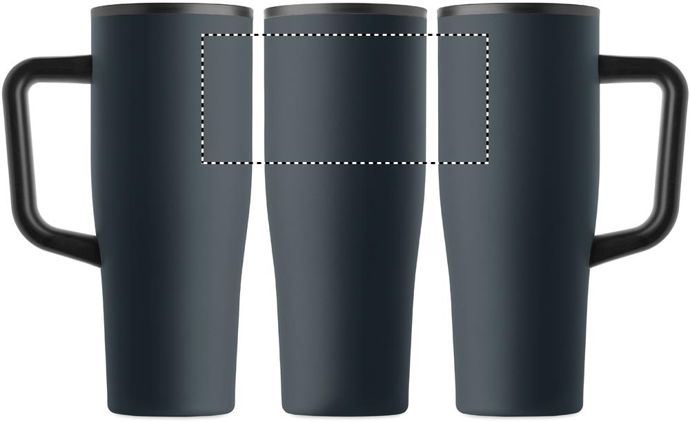 Bicchiere doppio strato 900 ml roundscreen 85
