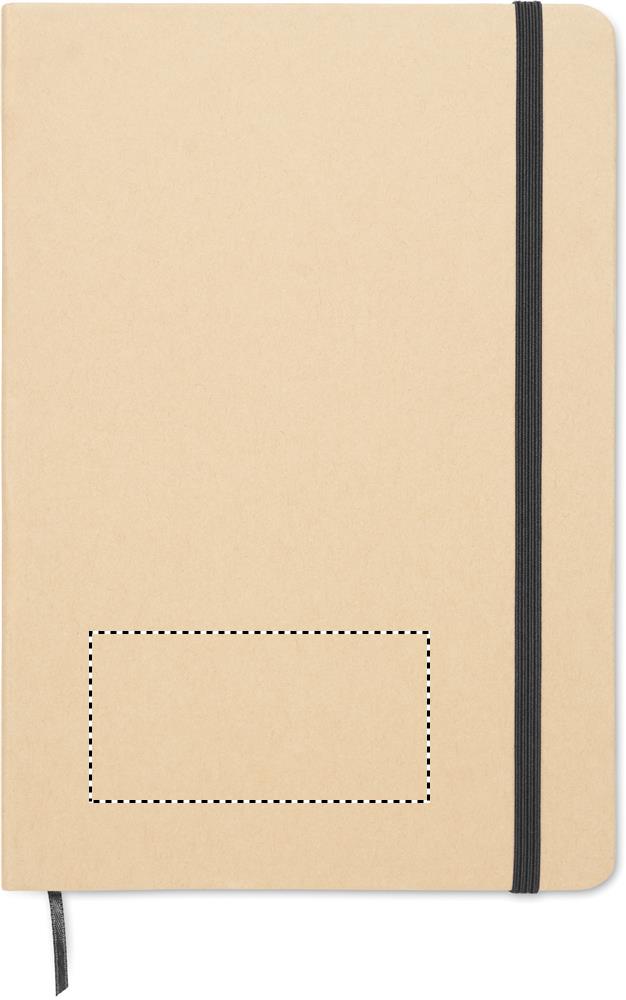 Colour revealing A5 notebook front pad 03