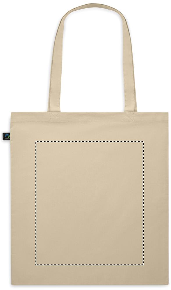 Fairtrade shopping bag140gr/m² back td1 53