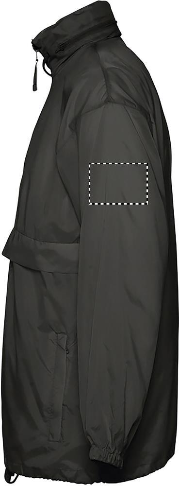 Giacca a vento SURF Unisex arm left bk