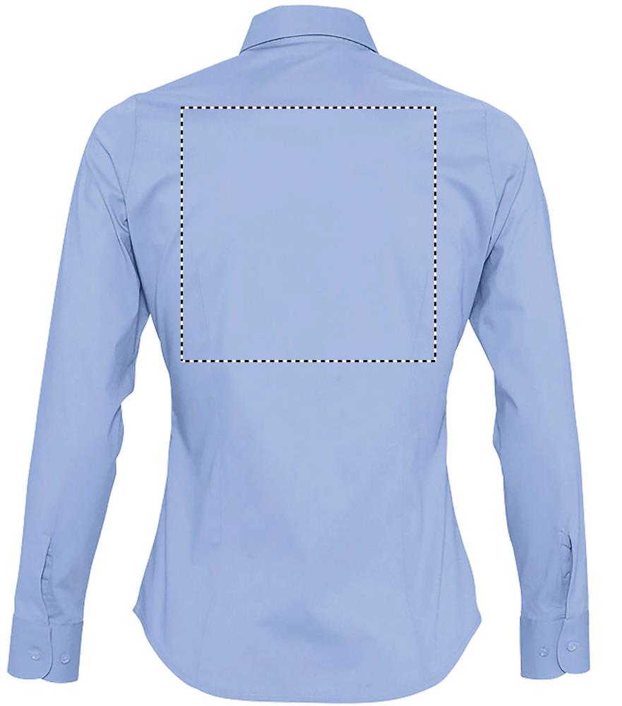 EDEN STRETCH WOMEN SHIRT back bf