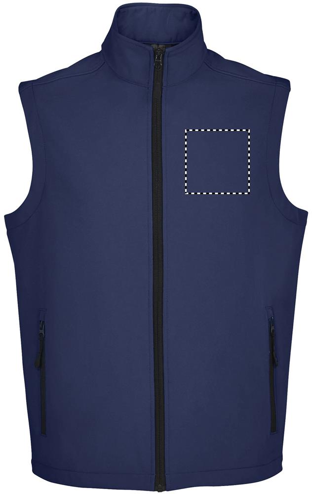 RACE BW MEN SOFTSHELL chest left fn