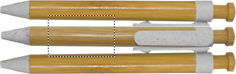 Bamboo/Wheat-Straw ABS ball pen roundscreen 13