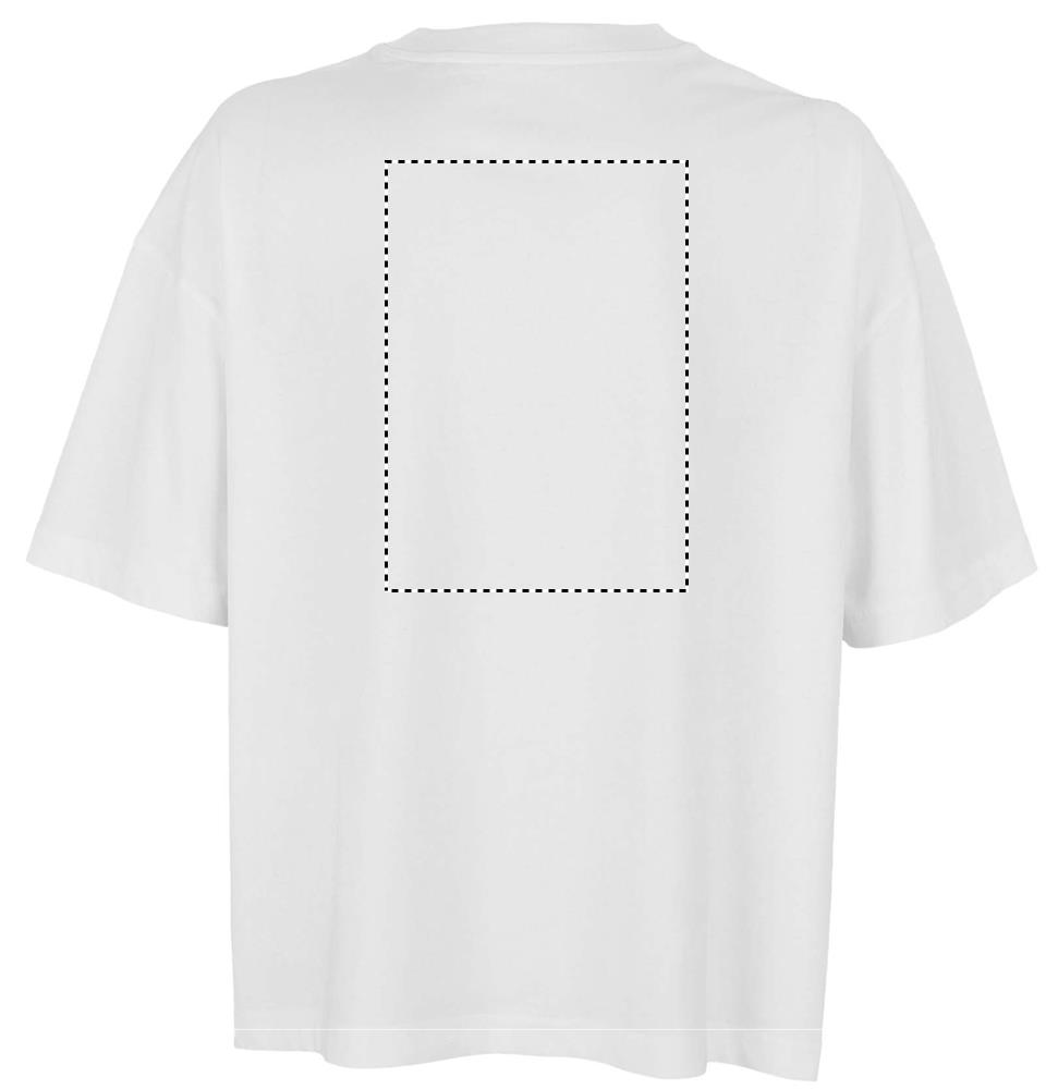 BOXY WOMEN OVERSIZE T-SHIRT back wh