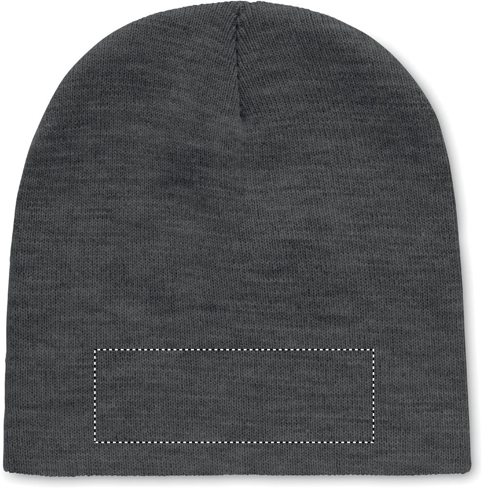 Beanie in RPET polyester front 33