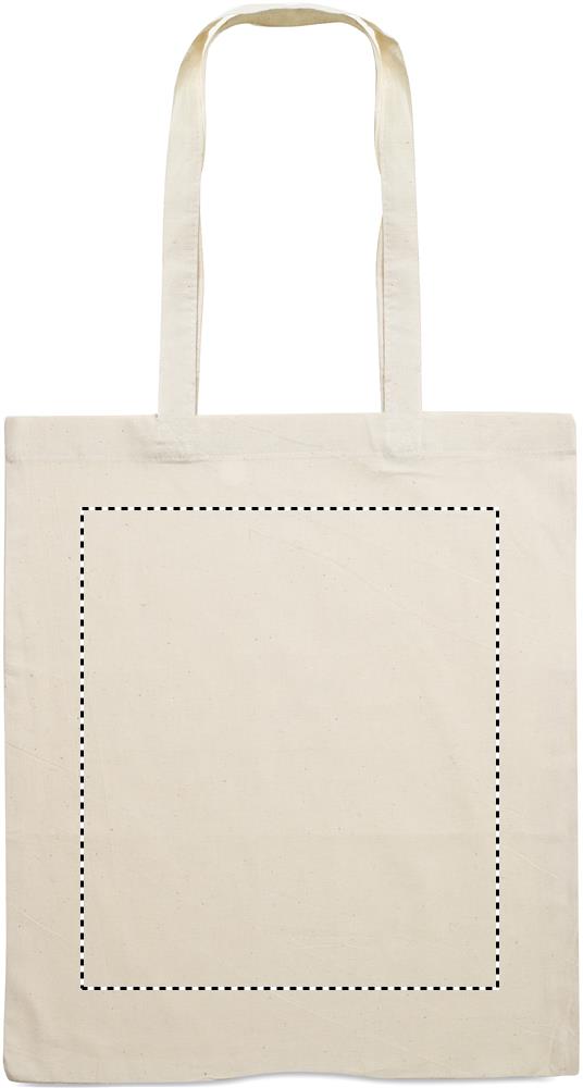 Organic cotton shopping bag EU front td1 13