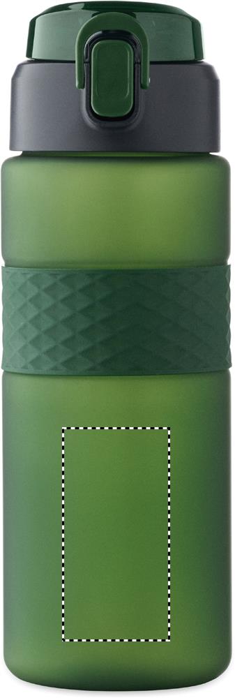 RPET drinking bottle 700ml front lower 60