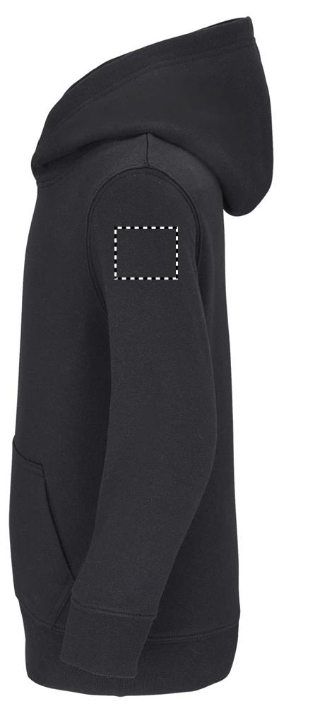 CONDOR KIDS Felpa cappuccio arm left bk