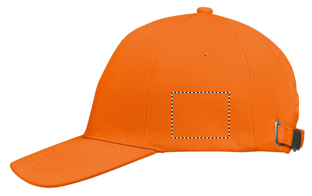 BUFFALO SIX PANEL CAP left side or