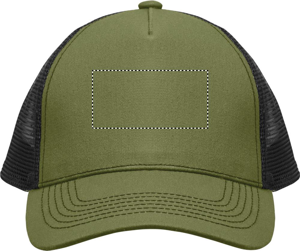 5 panel trucker cap front 49
