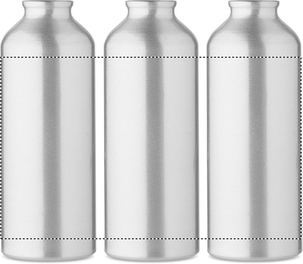 Recycled aluminium bottle 500ml 360 16