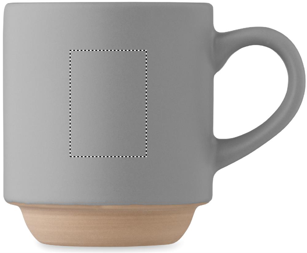 Tazza impilabile in ceramica da 17 right handed 07