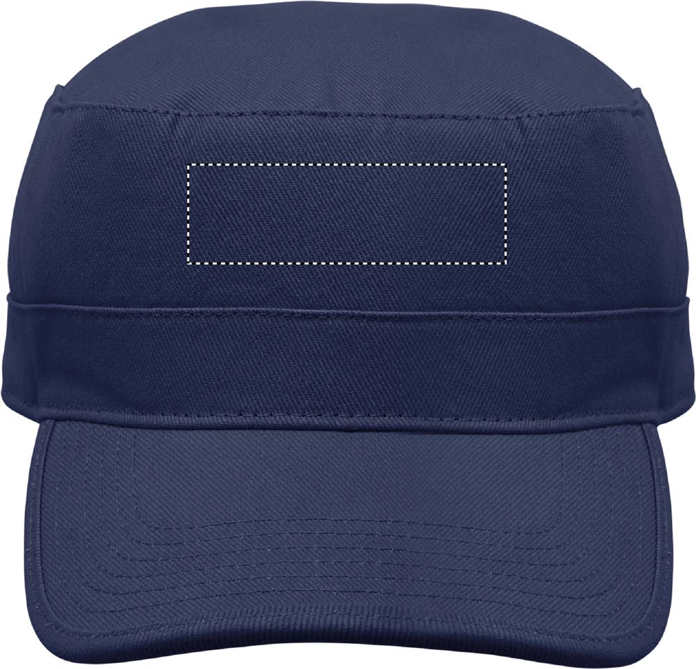 Cappello militare 260 gr/m² front 04