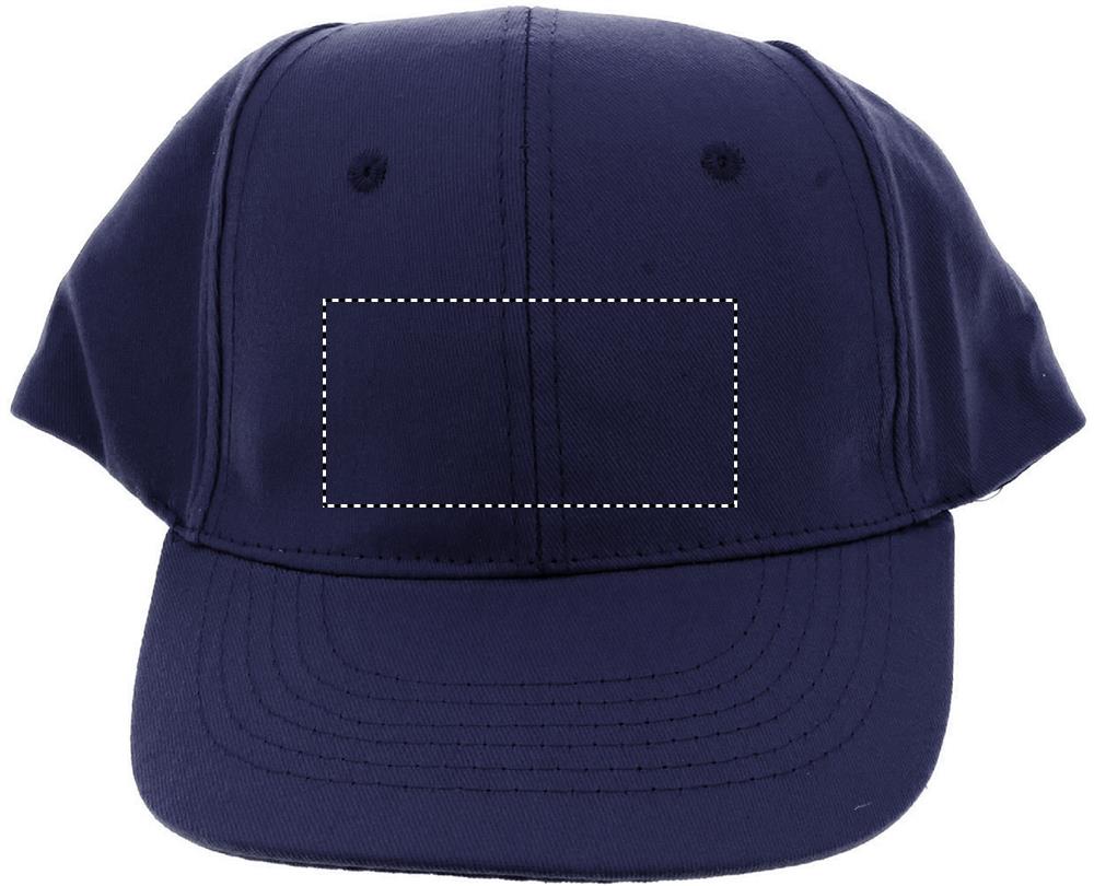 6 panels baseball cap front embroidery 04