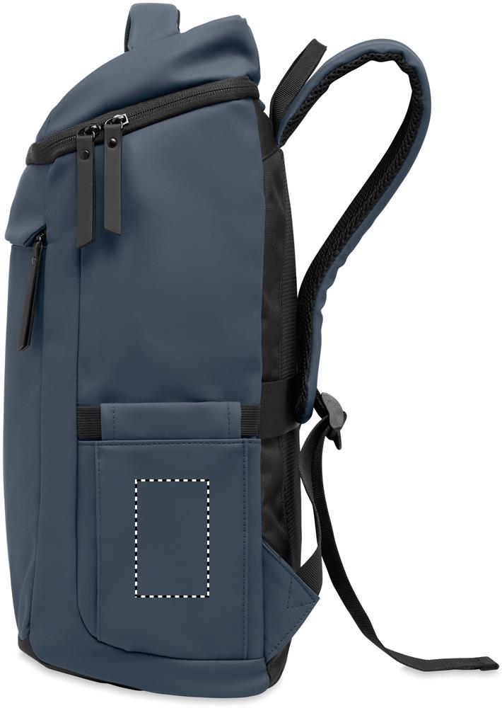 Zaino per laptop 15" in PU right pocket 85