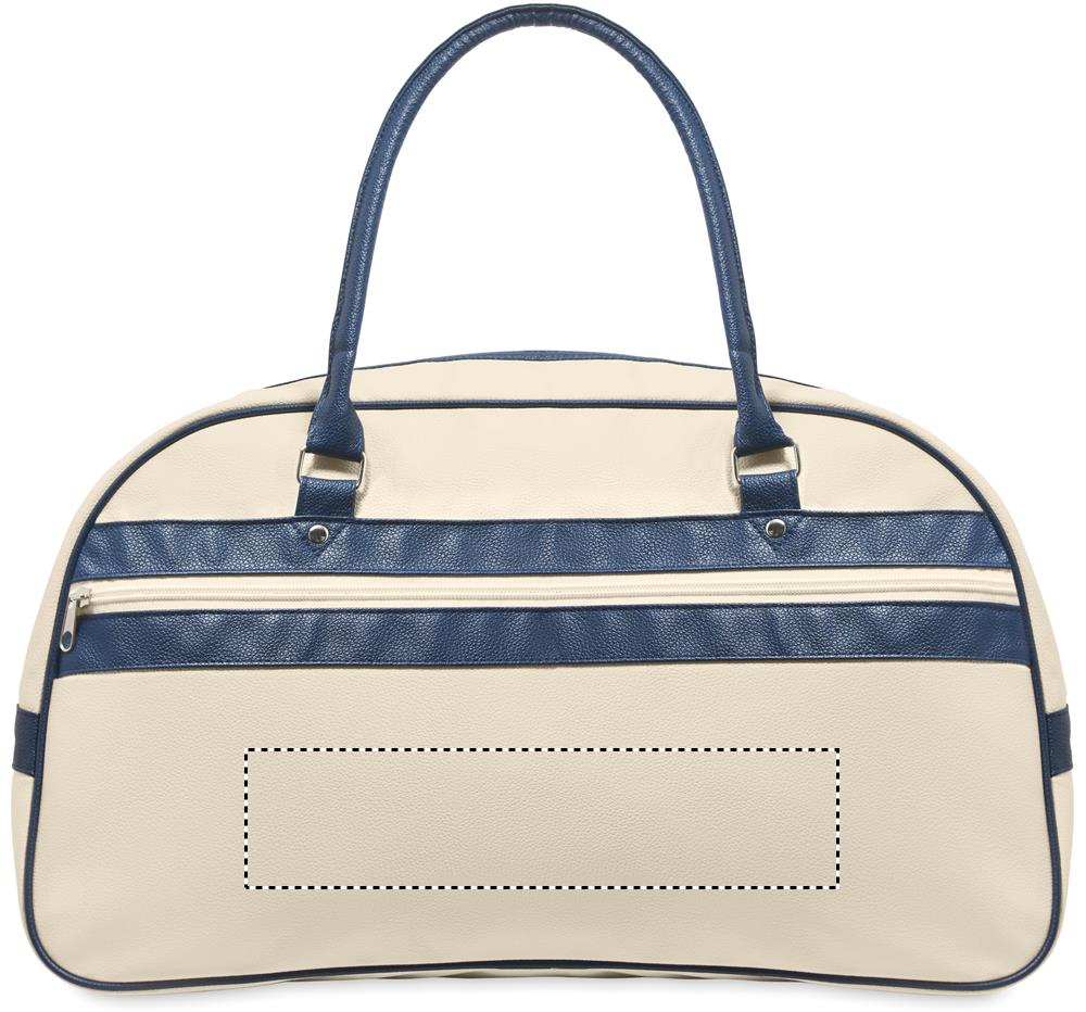 Borsa sportiva in PU front pocket 13