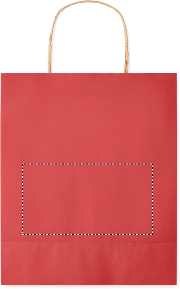 Small Gift paper bag 90 gr/m² back 05