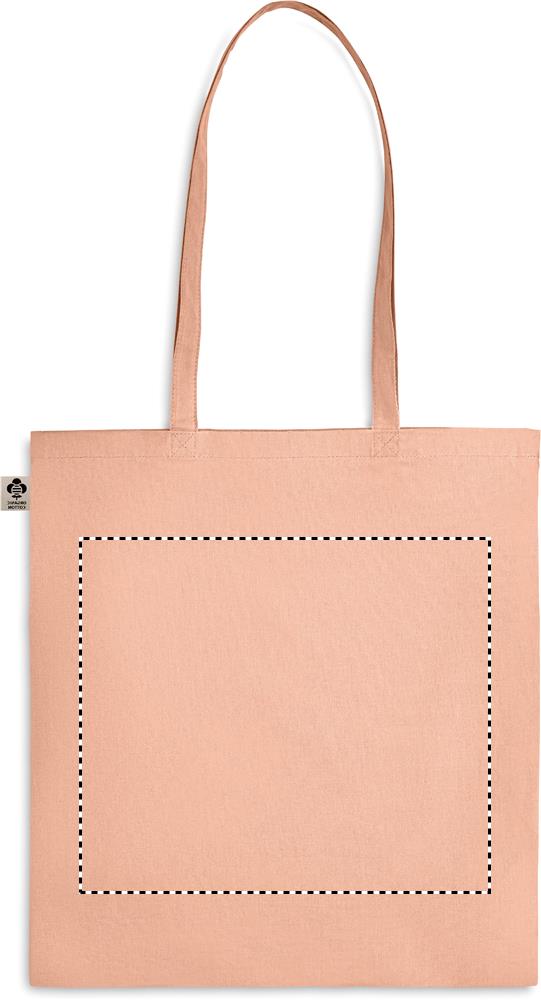 Organic cotton shopping bag back td1 10