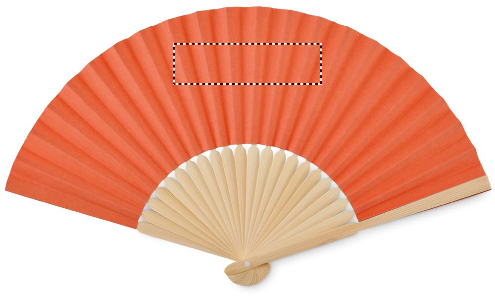 Manual hand fan front 10