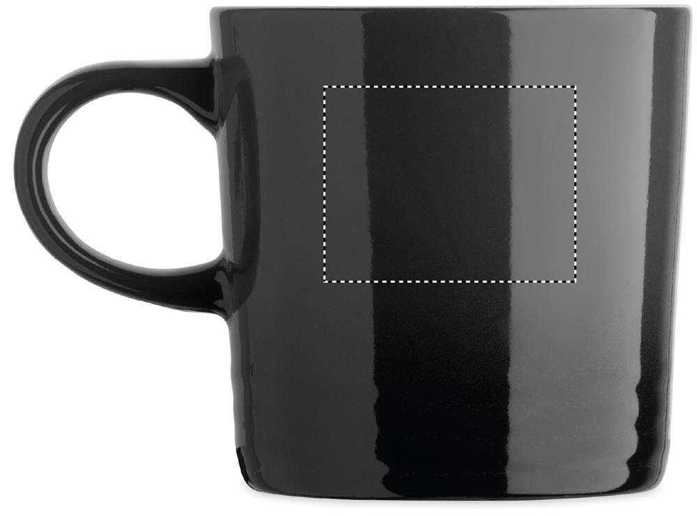 Ceramic mug 290ml left handed 15