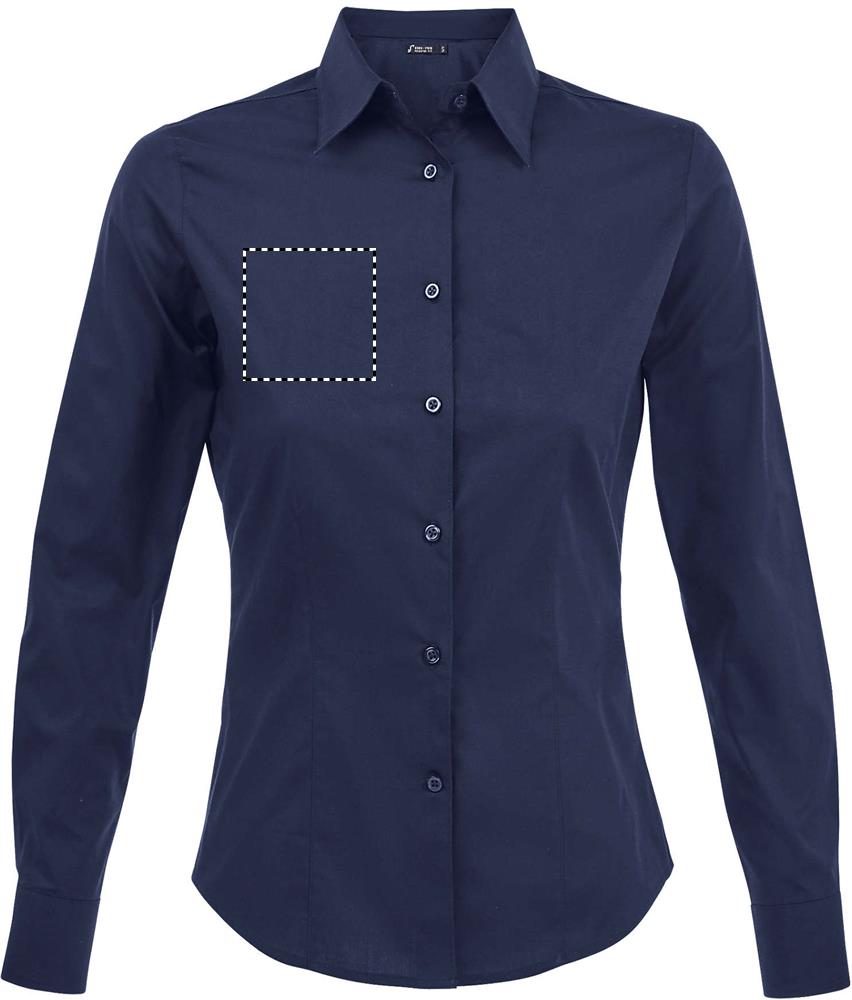 EDEN STRETCH WOMEN SHIRT chest right ef