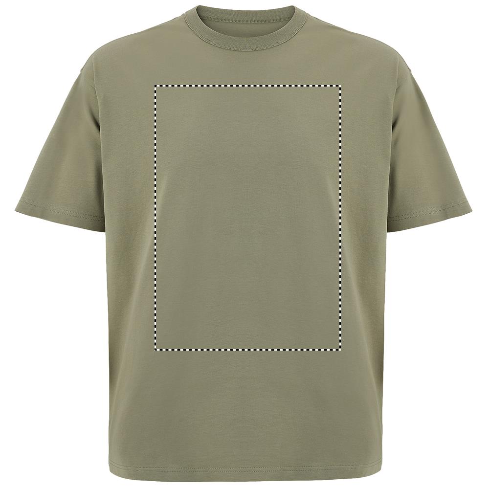 BOXY MEN T-SHIRT OVERSIZE front kh