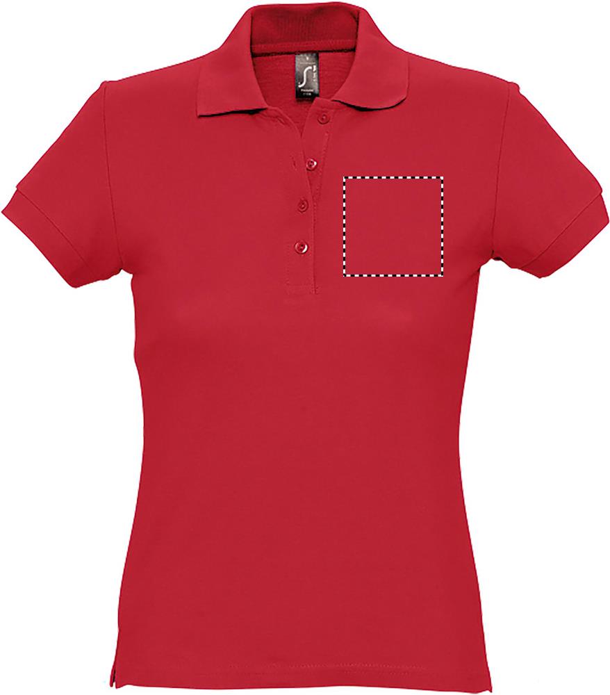 PASSION DONNA POLO 170g chest rd